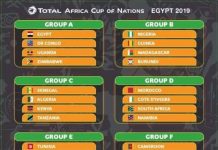 CAN 2019: Les différentes poules sont connues.