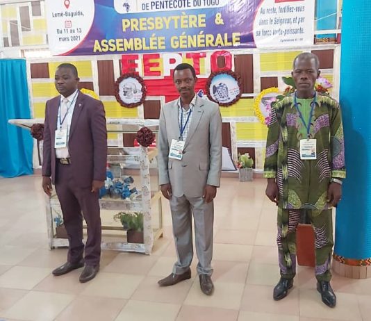 L’Église Évangélique de Pentecôte du Togo a un nouveau bureau national